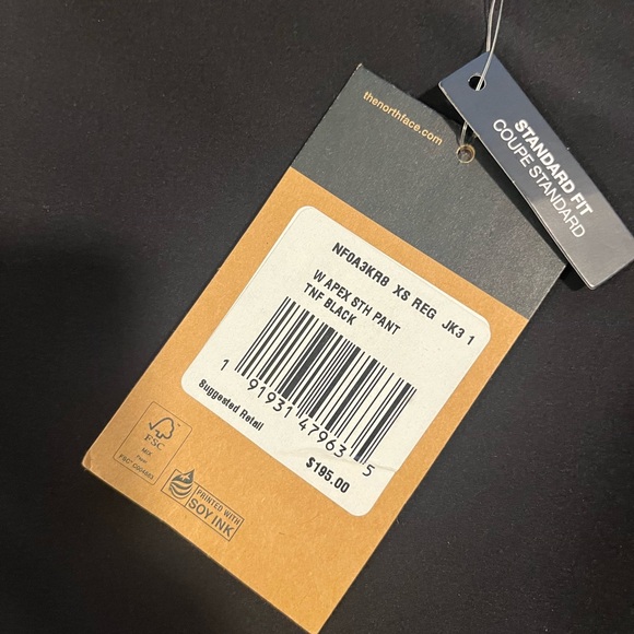 NWT The North Face Apex Women’s Ski Pants size XS with fleece lining. - Picture 4 of 5